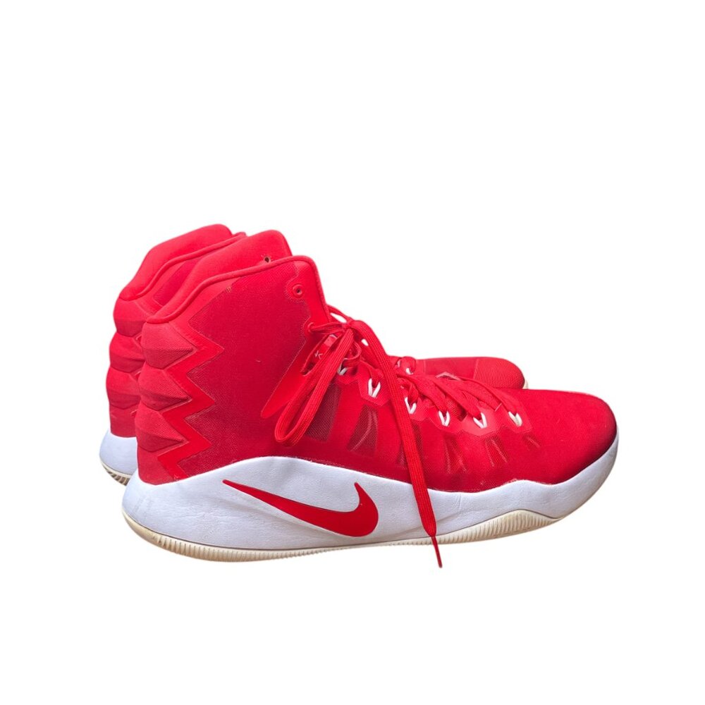 Nike Men's Size 18 Hyperdunk 2016 TB Gym Red‎ White 856483-663 High Top Sneakers - Picture 4 of 8